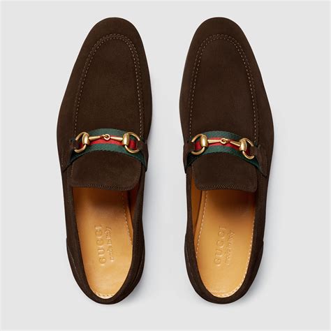 brown gucci fur loafers|Gucci loafers brown suede.